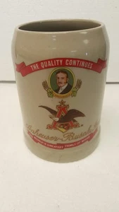ANHEUSER BUSCH 1988 POST CONVENTION HERITAGE STEIN 2ND IN SERIES (lot of 2) - Bild 1 von 4