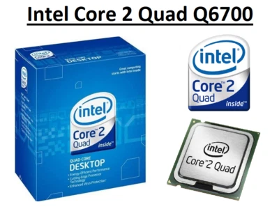 Intel Core 2 Quad Q6700 SLACQ Quad Core Processor 2.66GHz,Socket LGA775, 95W CPU - Image 1 of 4