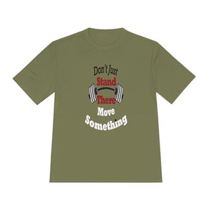 Unisex Moisture Wicking Workout Tee - Picture 1 of 37