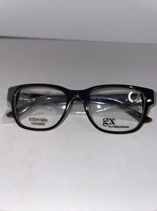 GX by Gwen Stefani Kids Eyeglasses GX908 Black Yellow Youth Frame 48-16-130 - Picture 1 of 2