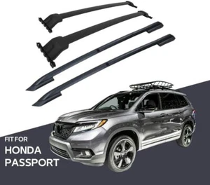 4 piezas para barras transversales de techo de riel lateral Honda Passport 2019-2024 - Imagen 1 de 8