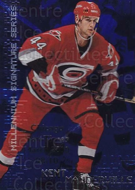 1999-00 BAP Millennium Chicago Sun Times Sapphire #52 Kent Manderville - Image 1 of 1