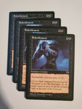 1997 Magic: The Gathering - Tempest Enfeeblement Magic Card Single Card