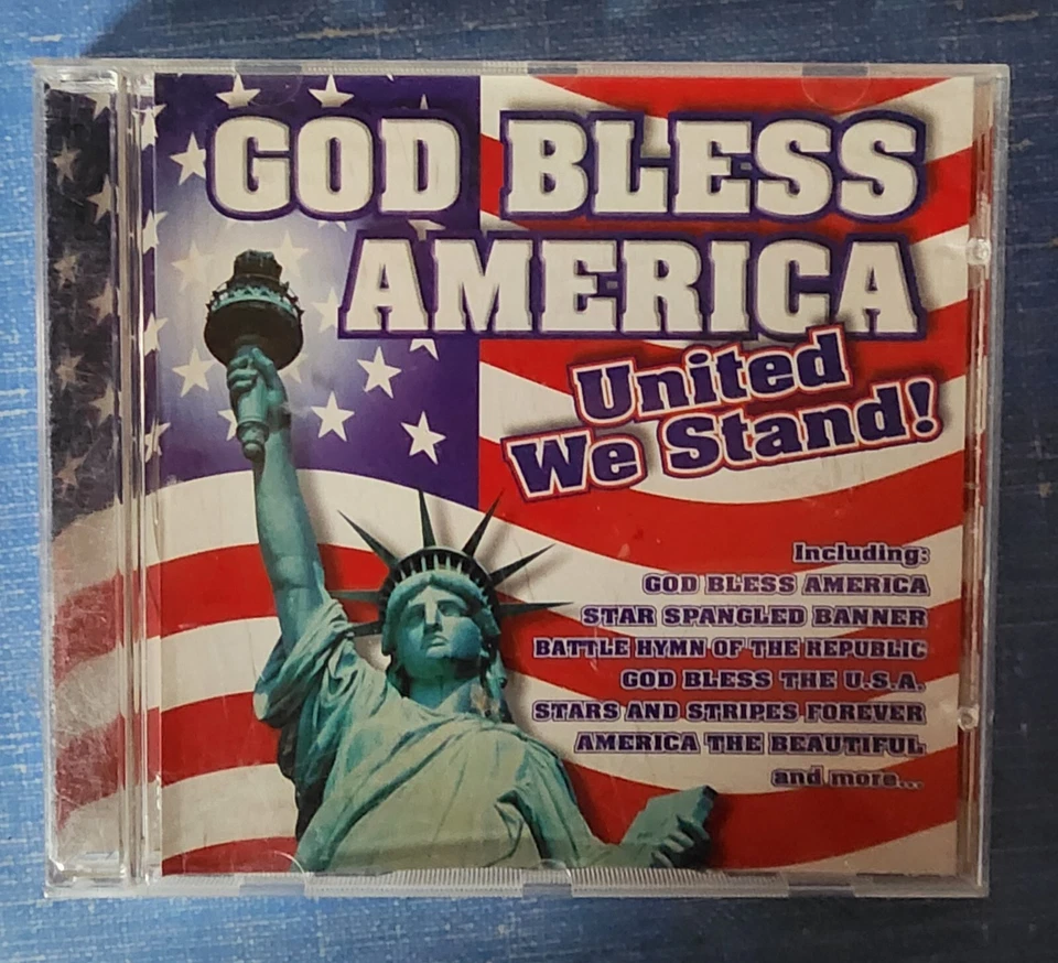 God Bless America United We Stand CD 2001 Classic USA Patriot Music Very Good Foto 1 de 4