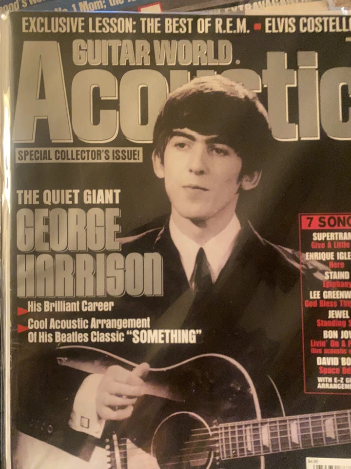Guitar World Acoustic #49 – Special Collector’s Issue - George Harrison 2001 Foto 1 de 1