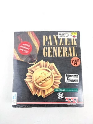 Panzer General PC Big Box Game SSI vintage 1994 New Sealed READ - Image 1 of 4