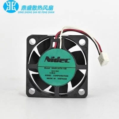 NIDEC D04R-24TH 13B 4015 24V 0.08A 4cm 3-Pin Inverter Cooling Fan - Image 1 of 4