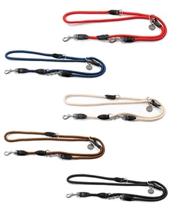 lionto Correa regulable para perros correa doble correa acoplable varios colores - Imagen 1 de 31