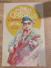 Joni Mitchell At Newport Folk Festival - 11x17  Promo Poster - Free US Shipping