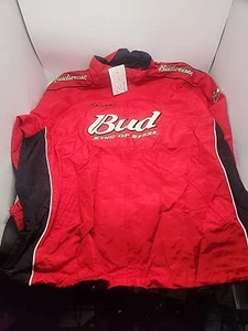 Chase Authentics Vintage Jacket 2004 Budweiser Dale Earnhardt Jr Nascar Xlarge - Picture 1 of 6