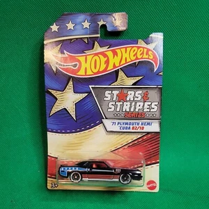 1971 Plymouth Hemi 'Cuda - Hot Wheels Stars & Stripes Series 2019 - 02 of 10 - Picture 1 of 2