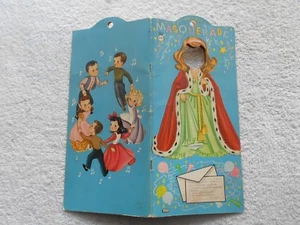 1961 CHILDREN'S MASQUERADE "PEEK A BOOK"/BOOK VINTAGE - Picture 1 of 5