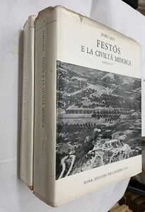 FETOS E LA CIVILTA' MINOICA TAVOLE VOL 1 E 2 - DORO LEVI - ATENEO - 1976 - Picture 1 of 3