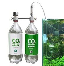 CO2 Generator for Plants Aquarium DIY CO2 Kit Pressurized with Bubble Counter