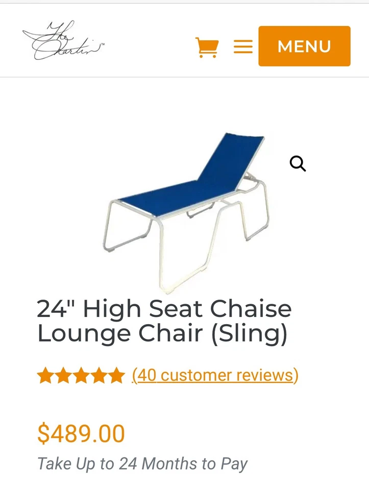 Chaise salón Martin Furniture accesible beige con cojines hecho en EE. UU. USADO EN EXCELENTE ESTADO Foto 1 de 4