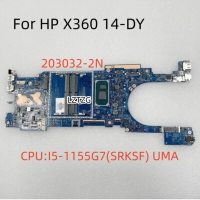 203032-2N For HP X360 14-DY Motherboard CPU I5-1155G7 M74958-601 100% Tested OK - Image 1 of 4