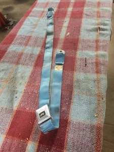 1966 Chevelle Malibu Caprice Impala blue seat belt olds Buick 1967 1968 1969 70 - Picture 1 of 17