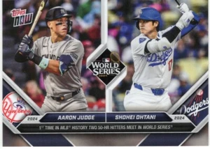 2024 Topps Now #863 Aaron Judge New York Yankees Shohei Ohtani Dodgers - Picture 1 of 2