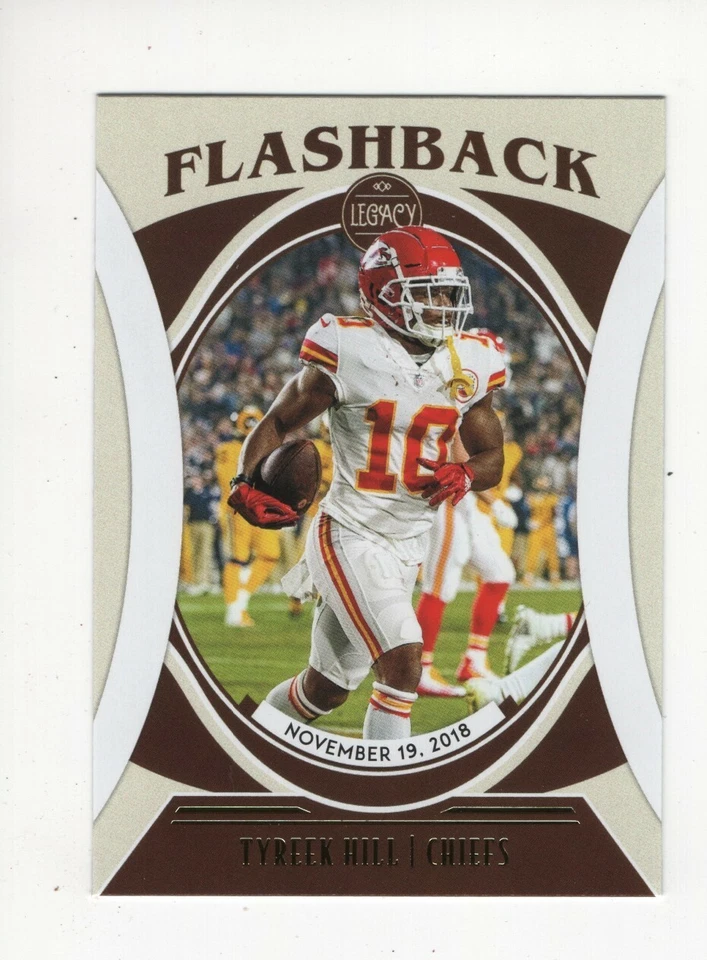 2021 PANINI LEGACY FLASHBACK TYREEK HILL KANSAS CITY CHIEFS #FB-6 - Image 1 of 1