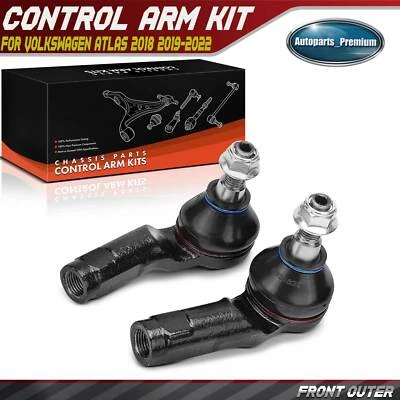 2 передних левых и правых наружных конца рулевого троса для Volkswagen Atlas 2018-2022 - Изображение 1 из 4