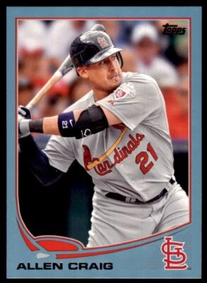 2013 Topps Allen Craig Baseball Cards #321 - Image 1 of 2