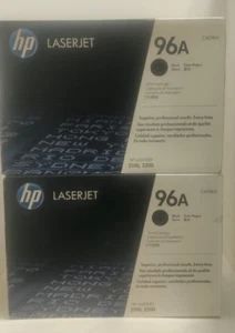 Una cartuccia di stampa toner nero originale HP LaserJet 96A C4096A sigillata - Foto 1 di 16