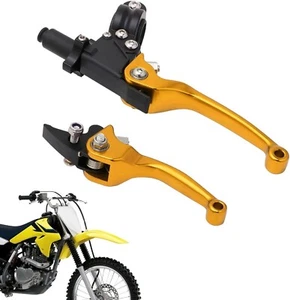 JFG RACING Motorcycle Brake Clutch Lever 7/8" 22mm Folding Levers Aluminum CRF50 - Picture 1 of 7