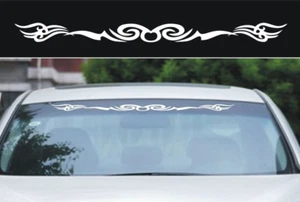 Car Decal Flames 37.5'' for Focus Mondeo F-150 Vinyl Windshield stickers CA256 - Bild 1 von 3