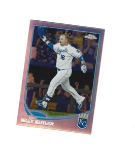 2013 Topps Chrome Refractors #44 Billy Butler KANSAS CITY  ROYALS - Picture 1 of 1
