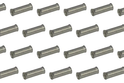 6 AWG TEMCo Butt Splice Connector Tin Plated Copper Uninsulated Gauge. 50 Pack - Image 1 of 4