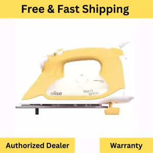 Plancha inteligente Oliso TG1600 Pro Plus 1800 vatios con elevación automática para ropa, amarilla - Imagen 1 de 8