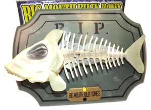 VTG Big Mouth Billy Bones "Bad To The Bones” Glows Gemmy Used In Box. 2000 READ - Picture 1 of 16