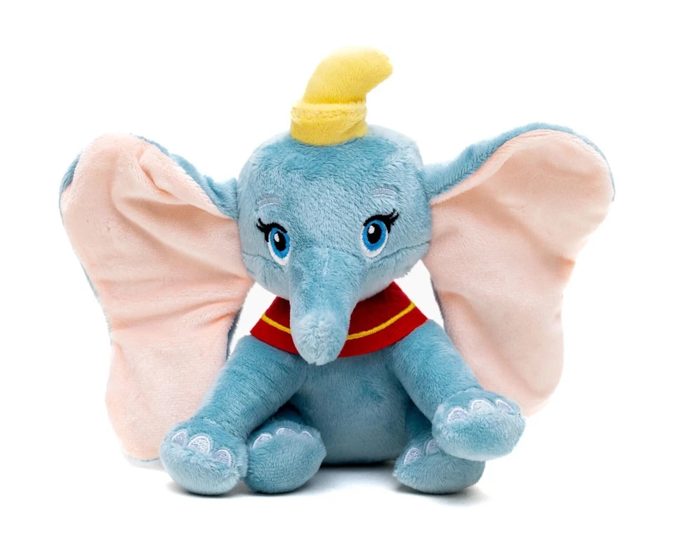 ¡NUEVO! DUMBO PERRO JUGUETE ELEFANTE PELUCHE con ARRUGA Y CHIRRIDO DISNEY PEQUEÑO Foto 1 de 1