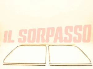 Profiles Glass Run Channel Rear Right Left Alfa Romeo 1750 2000 Sedan - Picture 1 of 3