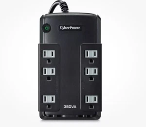 CyberPower CP350SLG 350VA 255W Standby Compact UPS System with 6 Outlets - Picture 1 of 3