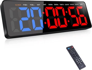 Timer Da Palestra, LED Timer Allenamento a Intervallo, 16.5'' Grande Orologio Da - Foto 1 di 12