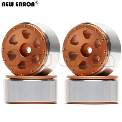 1.0 Micro Mini Crawler Wheel Rim Beadlock for 1/18 TRX4M Axial SCX24 1/24 FCX24 - Image 1 of 4