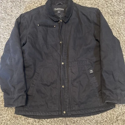 DRI DUCK RAMBLER CANVAS WORK JACKET 5091 - XLT Black - Image 1 of 4