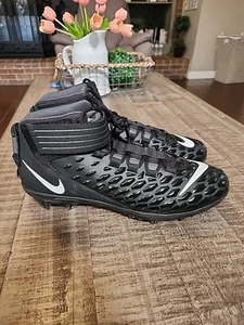 Nike Force Savage Pro 2 Black Football Cleats, Size 16 AH4000-002 - Picture 1 of 6