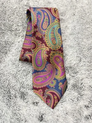 Paul Stuart Tie Made In ENGLAND  Silk 58.5 x 3.5. EUC - Image 1 of 4