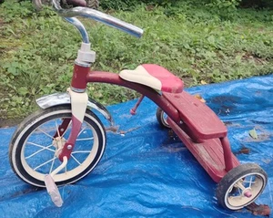 Vintage Retro Red Radio Flyer Tricycle - Picture 1 of 1