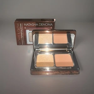 Natasha Denona Bronze And Glow Bronzer & Highlighting Powder Palette Mini 4g  - Picture 1 of 3