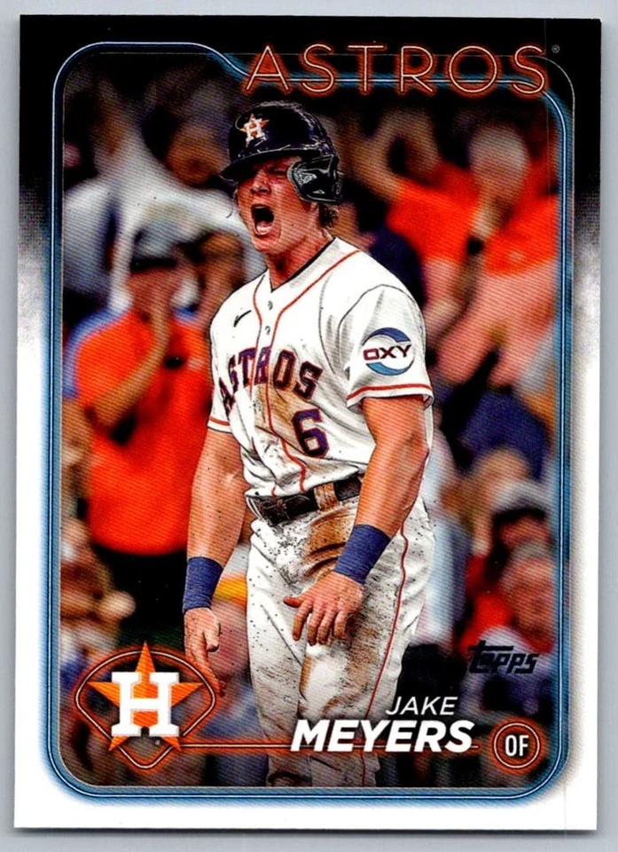 2024 Topps Jake Meyers Houston Astros #564 - Image 1 of 2