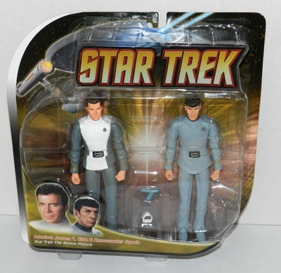 JUEGO STAR TREK DIAMOND SELECT CAPITÁN KIRK & COMMANDER SPOCK NUEVO SELLADO RARO Foto 1 de 3