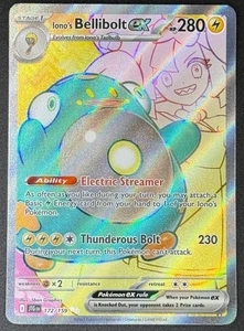 Iono's Bellibolt ex 172/159 Pokemon TCG SV09: Journey Together Ultra Rare NM - Picture 1 of 3