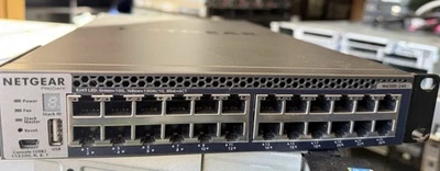 NETGEAR ProSafe M4300 24 Port 10 Gigabit Managed Switch XSM4324CS - Image 1 of 4