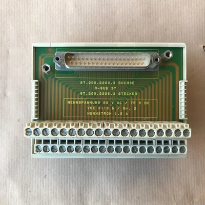 WIELAND 87.200.2208.3 D-SUB TO SCREW TERMINAL MODULE - Image 1 of 4