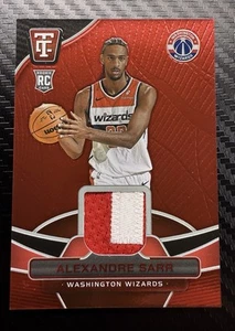 2024-25 Panini Totally Certified Alexander Sarr Rookie RC Patch Red /75! WIZARDS - Picture 1 of 7