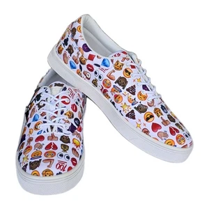 Vlado Footwear Milo Low Gr. 12 Emoji Herren Weiß Sneaker - Bild 1 von 8