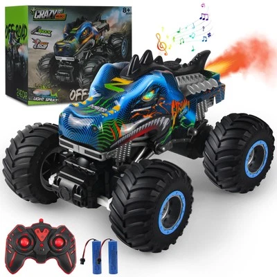 Macchina Telecomandata 1:16 Dinosauro RC Monster Truck 2.4 Ghz 20 Km/H Auto Tele - Immagine 1 di 4